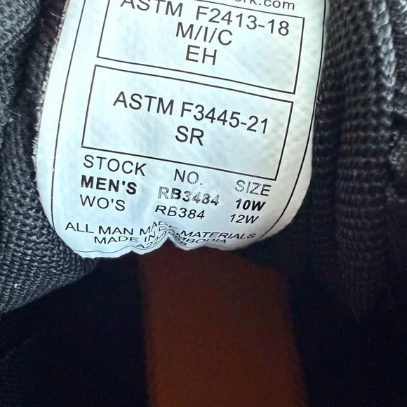 Reebok Men's black Athletic Shoes
